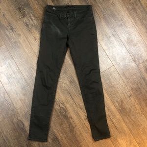 J Brand Skinny Jeans Gray Denim Pants ((size 26))